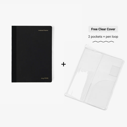 A6 Horizontal Undated Dual Planner