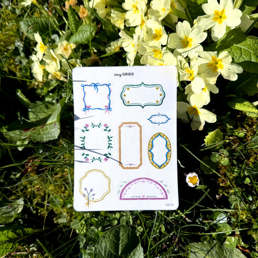 Secret Garden Frames