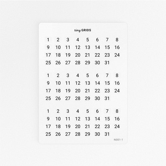 Day Numbers
