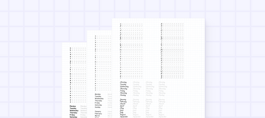 Handwriting Worksheet Printables