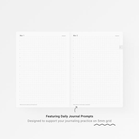 [Crowdfunding] B6 2027 Daily Planner (with Journal Prompts)