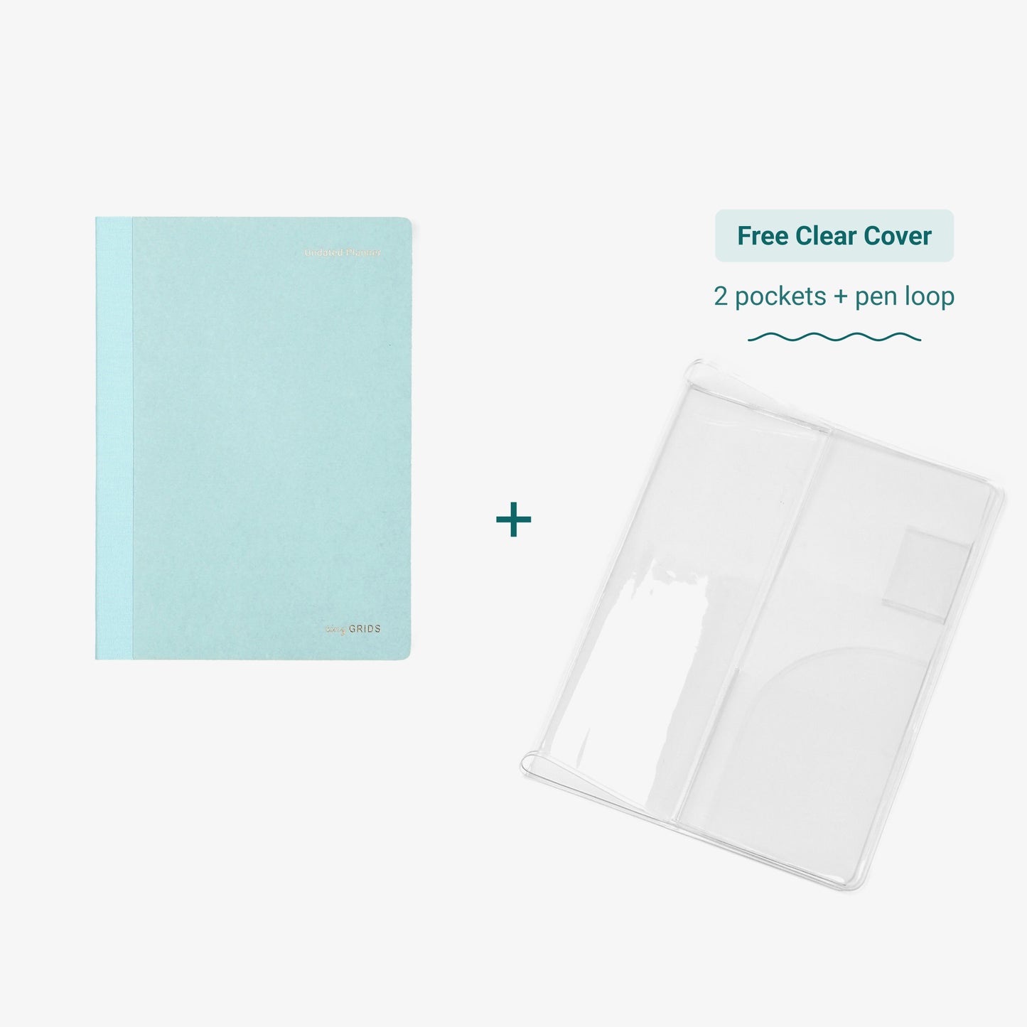 A6 Horizontal Undated Dual Planner