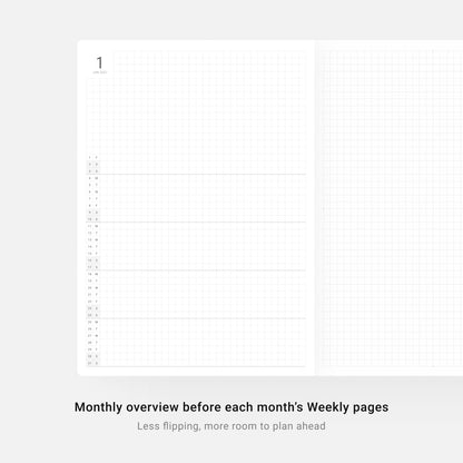 [Pre-Order] B6 Horizontal 2027 Dual Planner