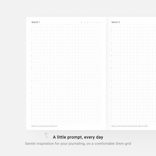 [Pre-Order] B6 Daily Planner with Journal Prompts