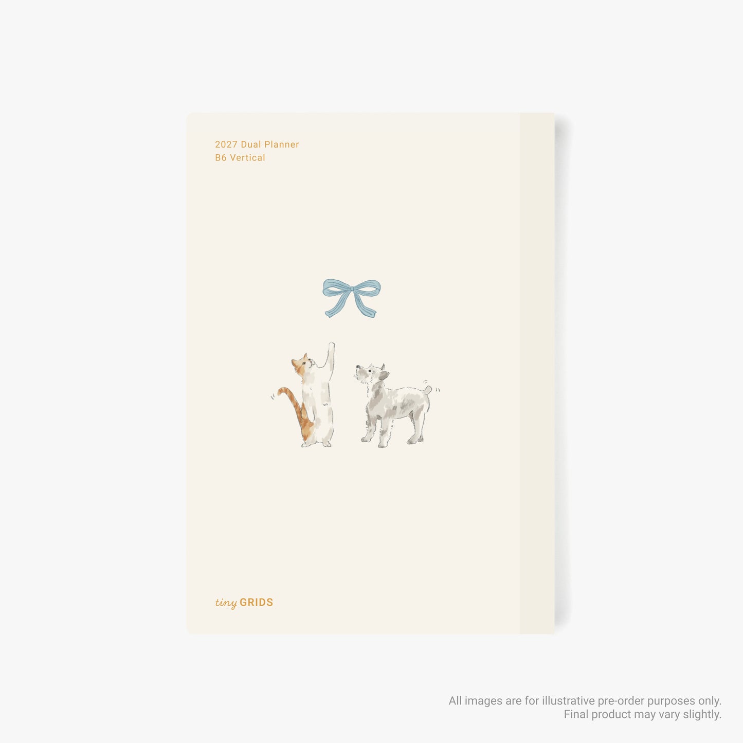 [Pre-Order] B6 Vertical 2027 Dual Planner