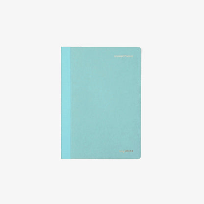 A6 Horizontal Undated Dual Planner