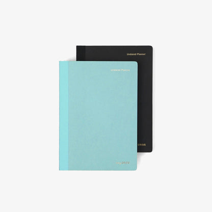 A6 Horizontal Undated Dual Planner