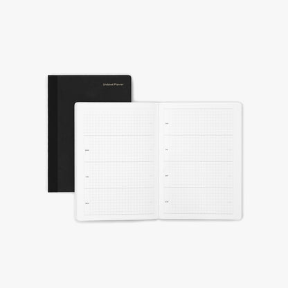 A6 Horizontal Undated Dual Planner