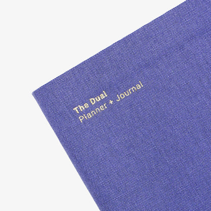B6 Vertical Undated Dual Planner