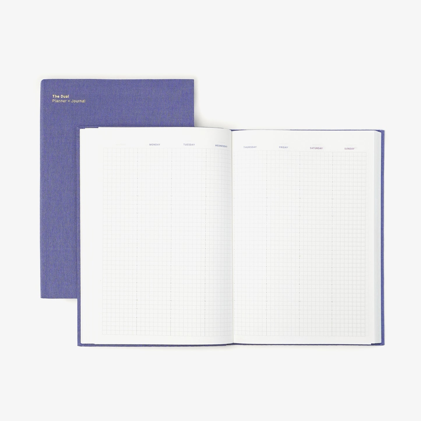 B6 Vertical Undated Dual Planner