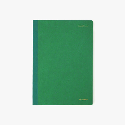 A5 Horizontal Undated Dual Planner