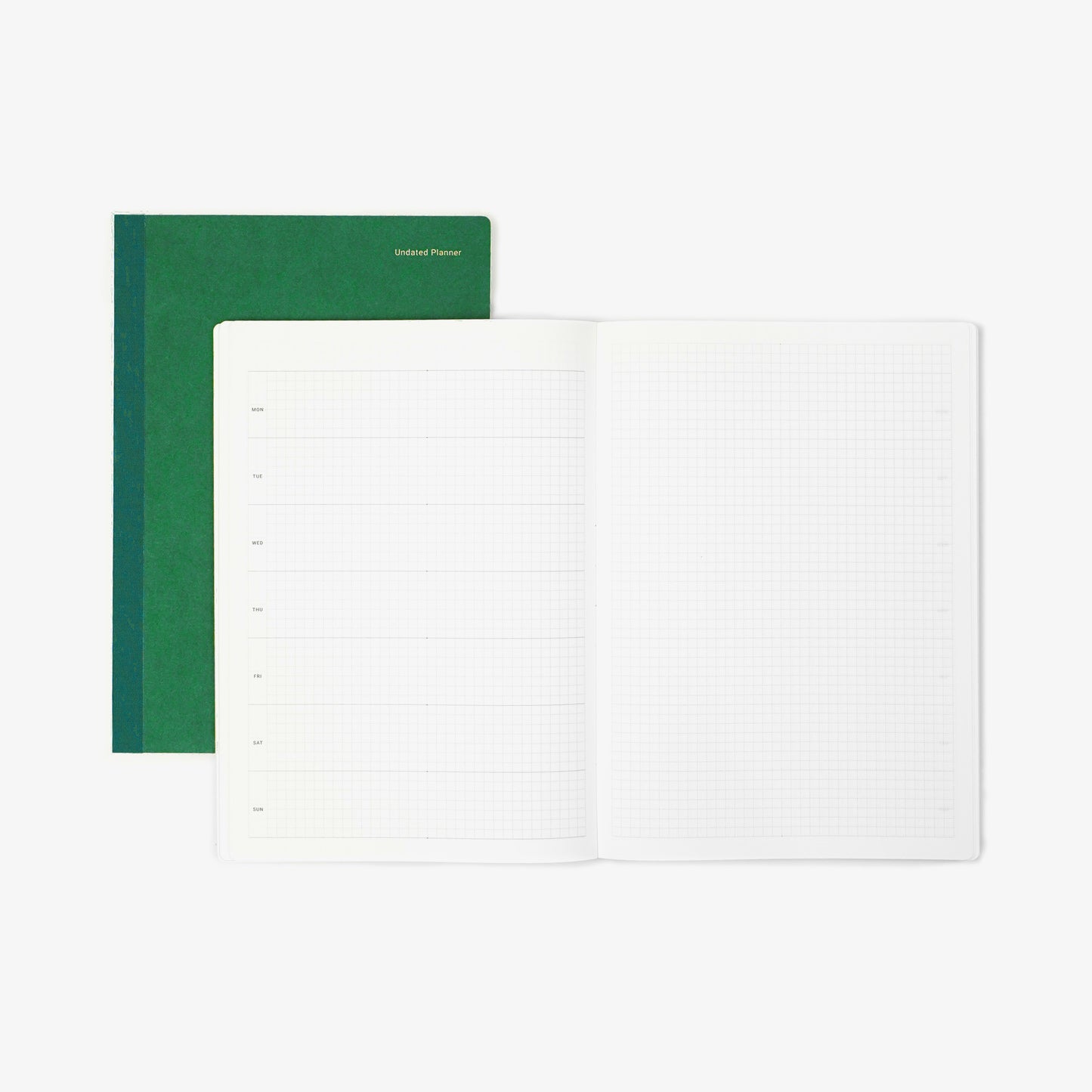 A5 Horizontal Undated Dual Planner