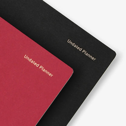 A5 Vertical Undated Dual Planner