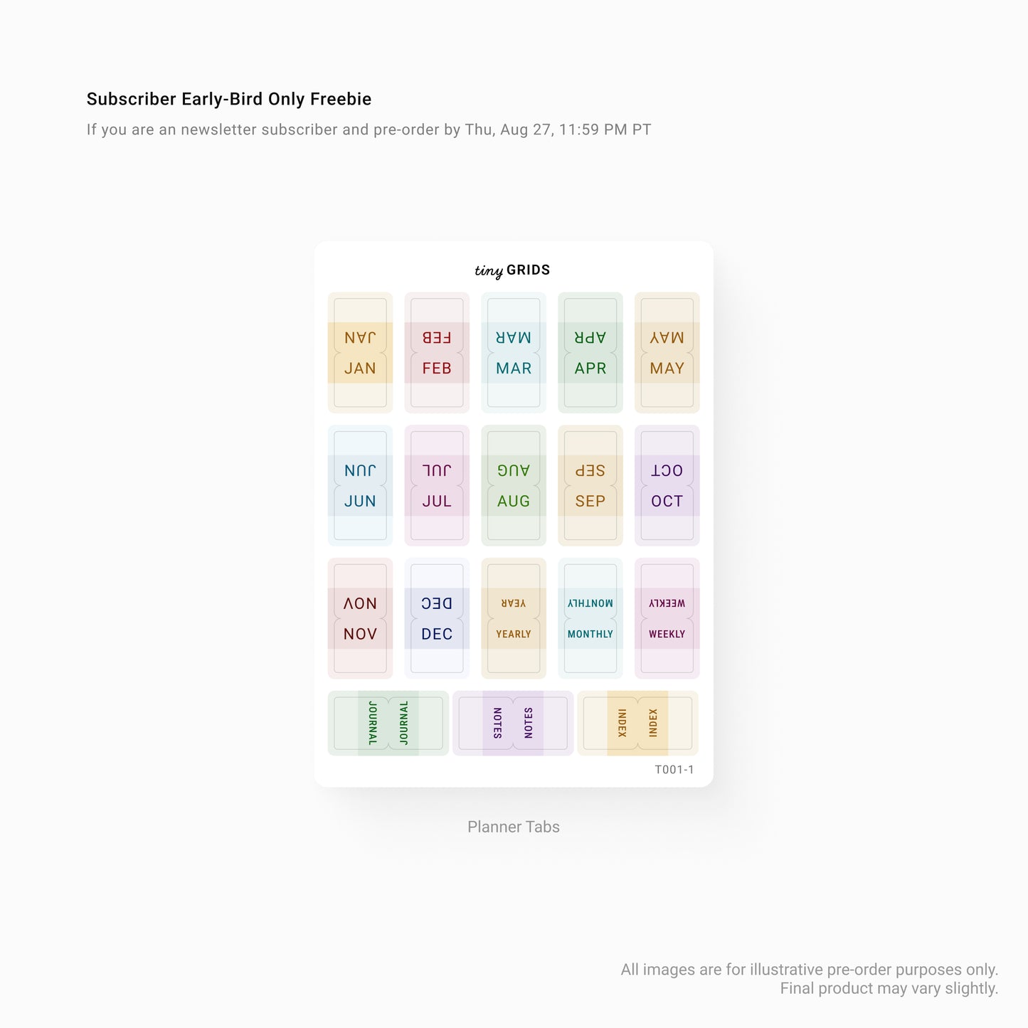 [Pre-Order] B6 Daily Planner with Journal Prompts