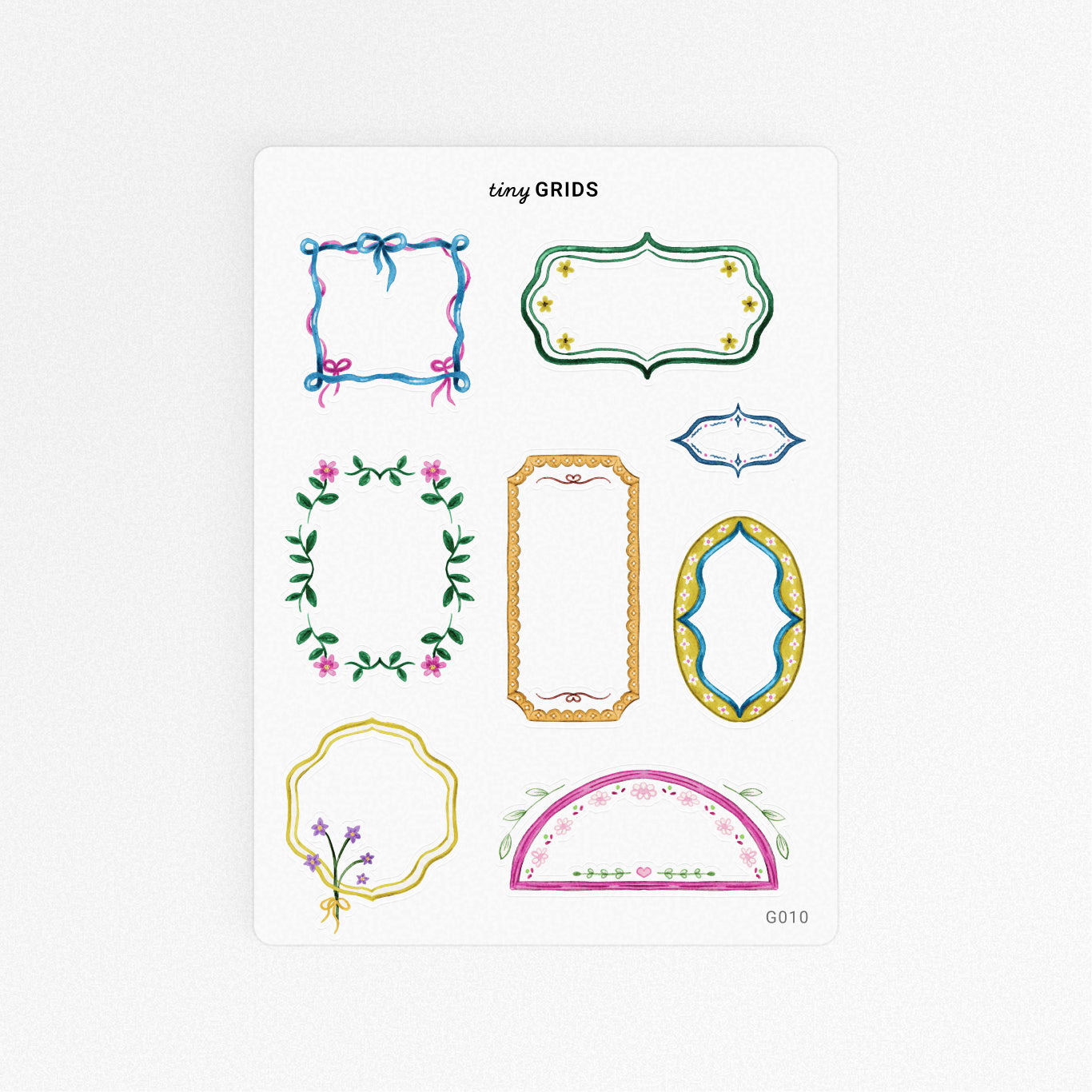 Secret Garden Frames