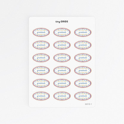 Gratitude Badges