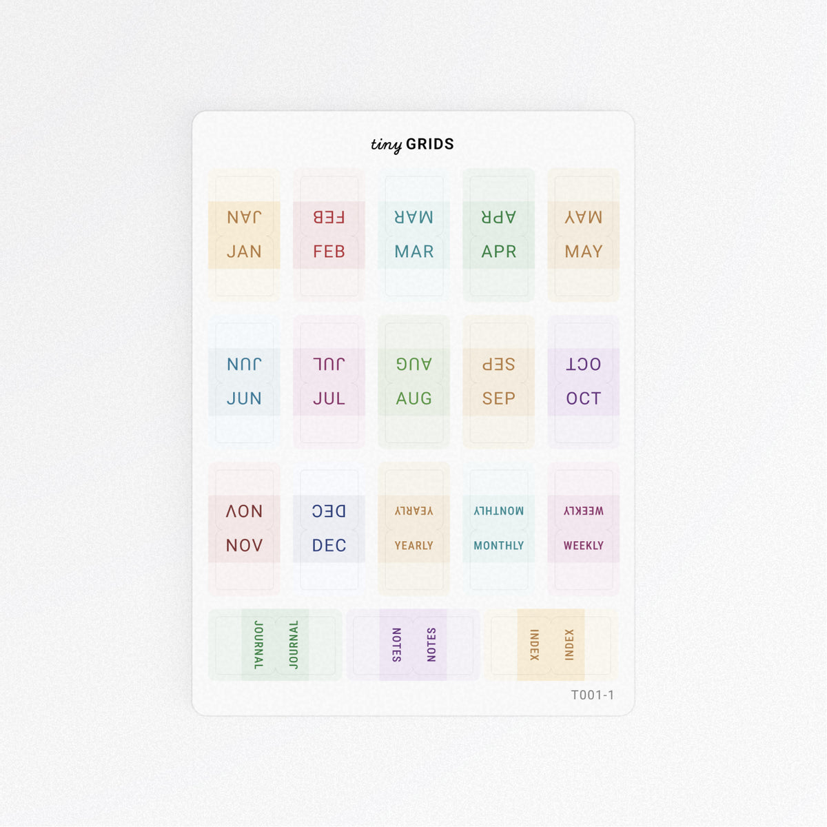Planner Tabs