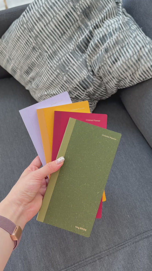 [Preview] Weeks Lite Undated Dual Planner